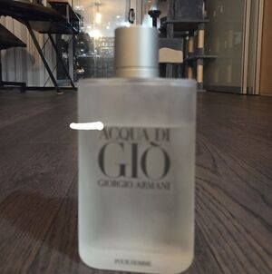 Authentic bottle of Acqua di gio - Pour Homme150 ml left out of 200 ml bottle.